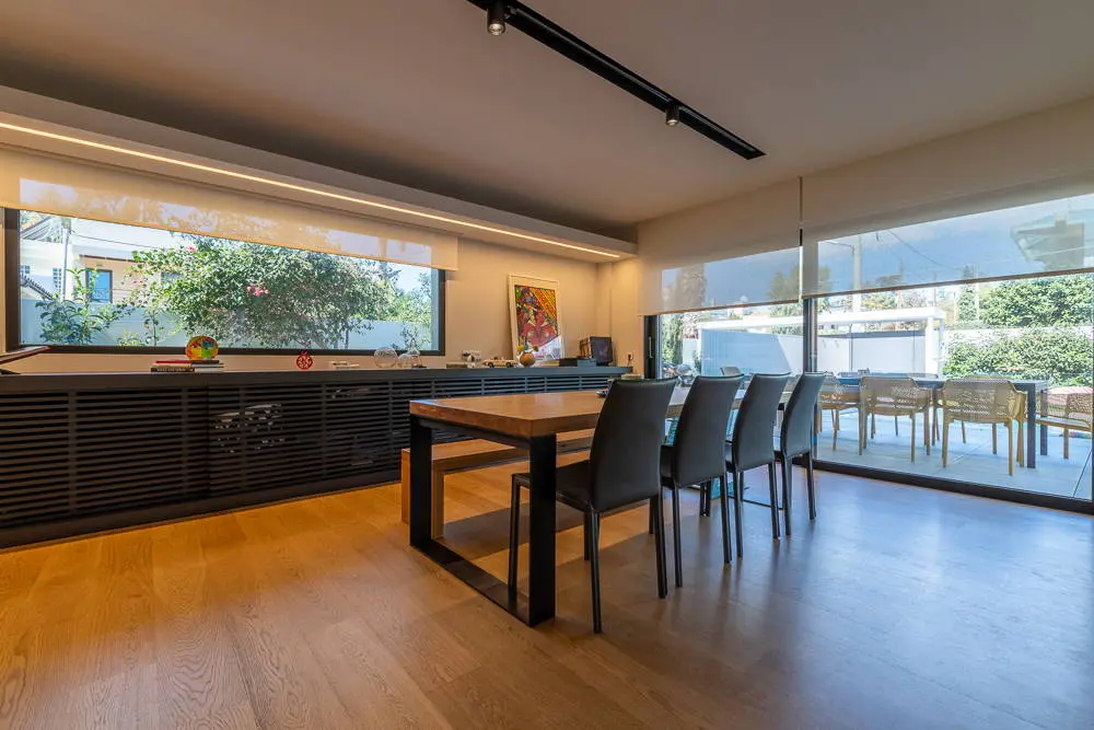 Luxury villa with stunning architectural design in Alimos
