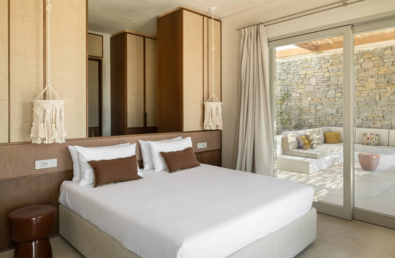 Architectural masterpiece with panoramic sea views on a 9,800 sq.m. estate in Paros
