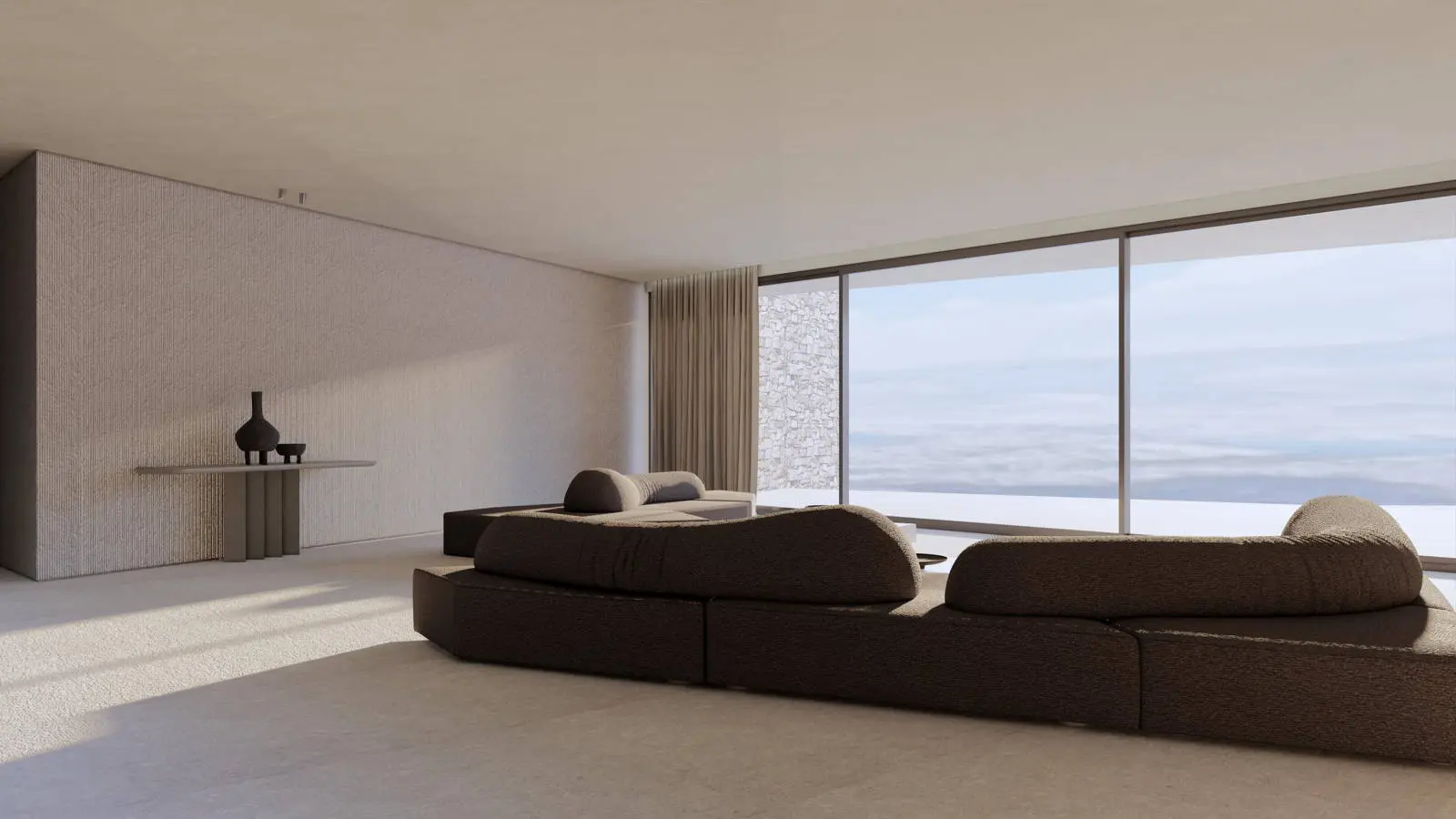 bh-b0eaa32e6ea9 Iconic subterranean estate with signature V-shaped infinity pool in Antiparos