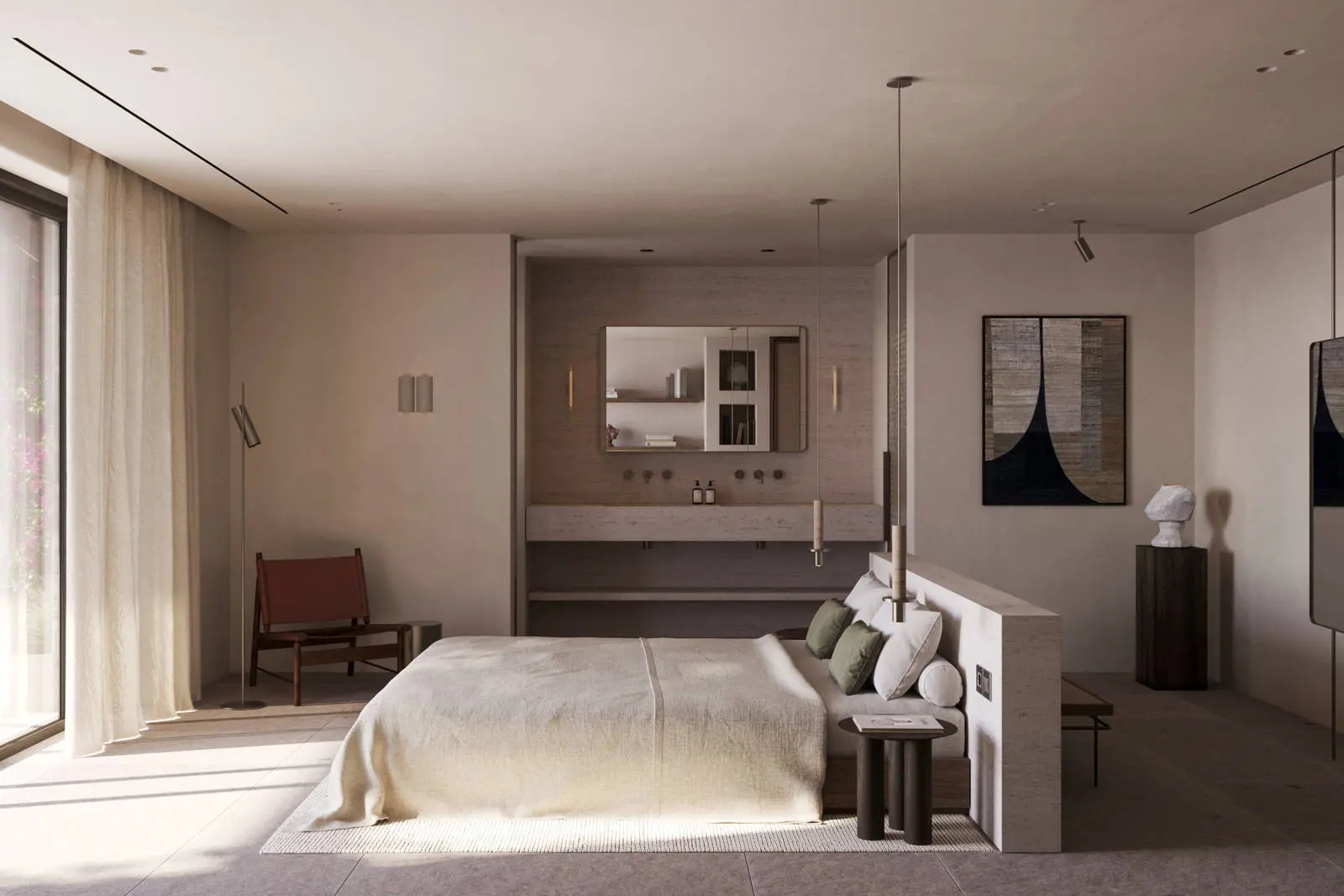 Ultra luxury cycladic sanctuary villa with sunset views in Mykonos