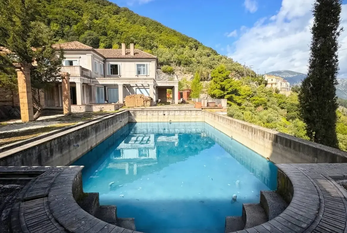 Ithaca Unique Residence – Architectural renovation project over the Ionian sea