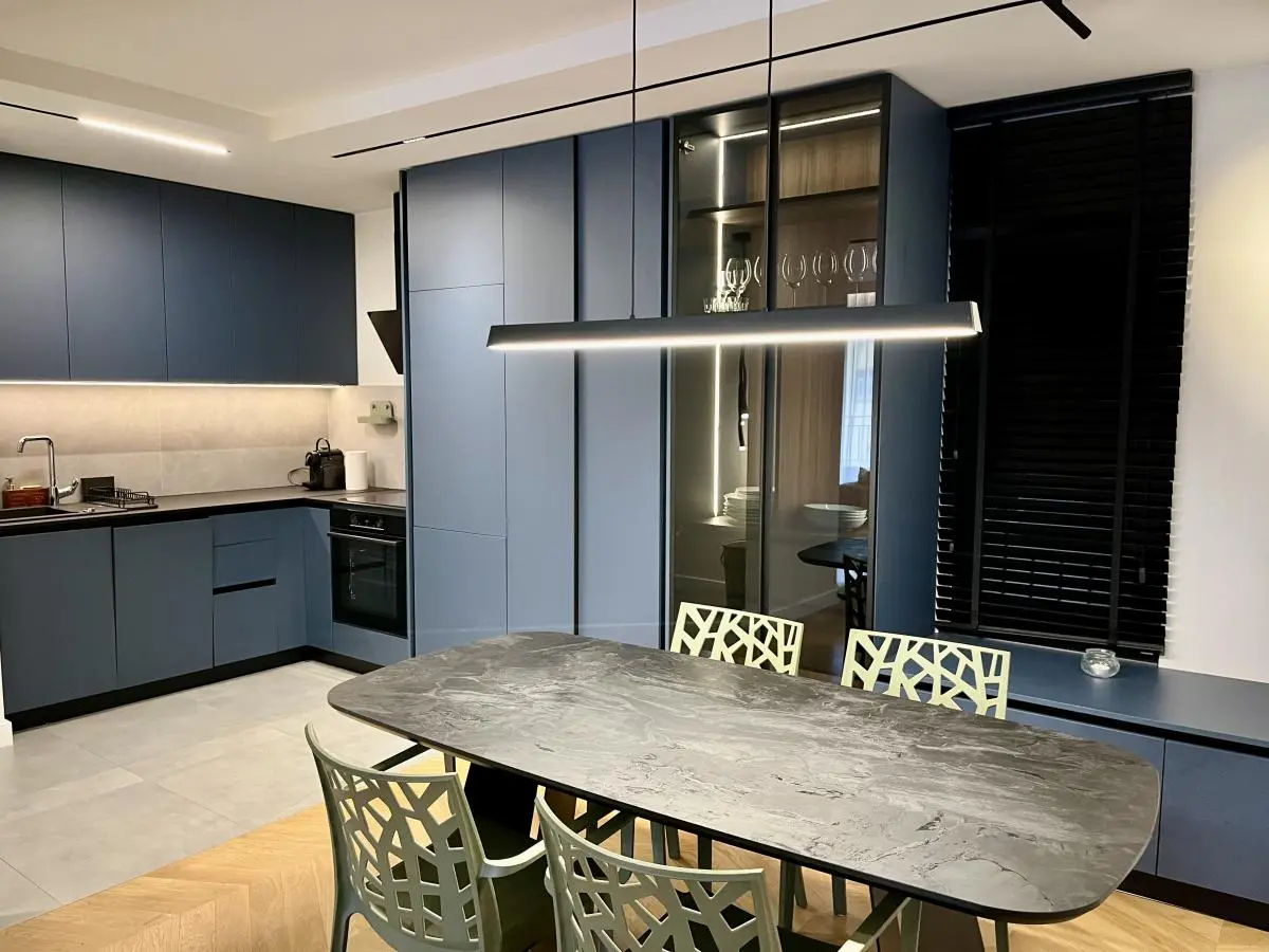 Exclusive two-bedroom apartment with a luxurious living room