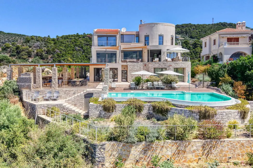 Villa Aetherion – Exceptional sea views estate in Poros