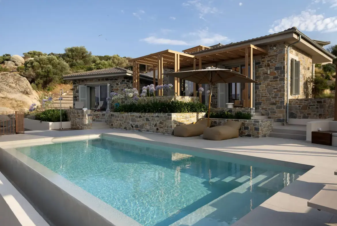 High quality design villa with beach access