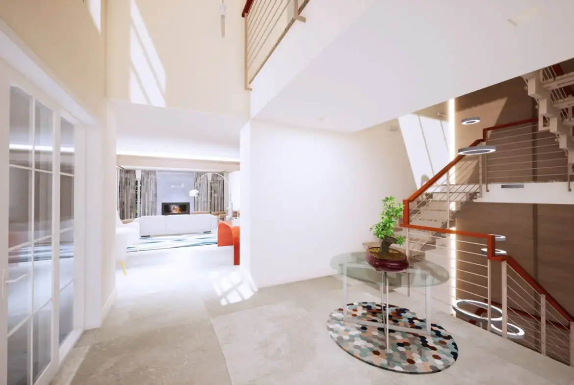 Luxurious villa with pool and views in Vigglatouri, Corfu