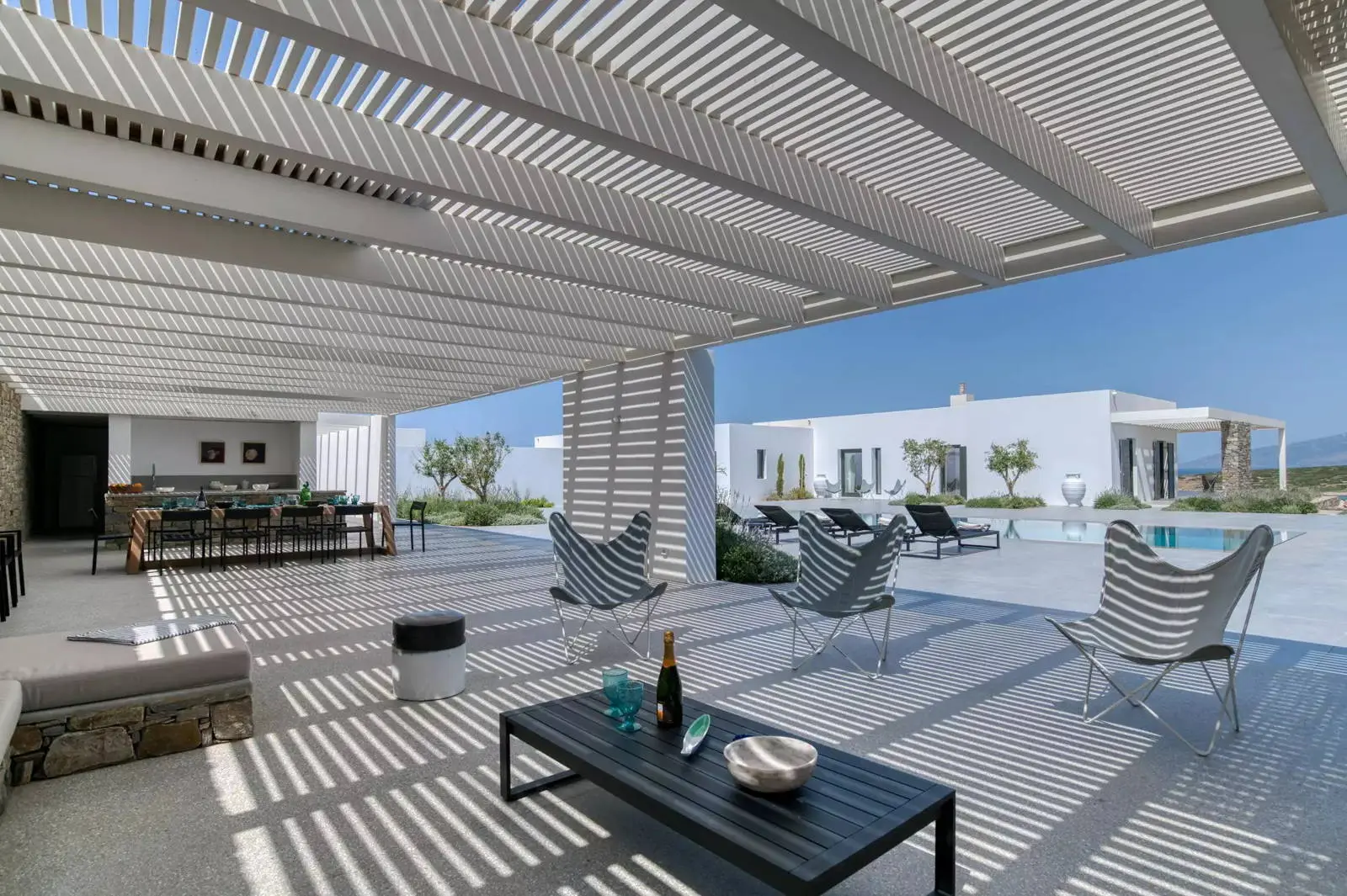 Beachfront Luxury Retreat Villa, Paros