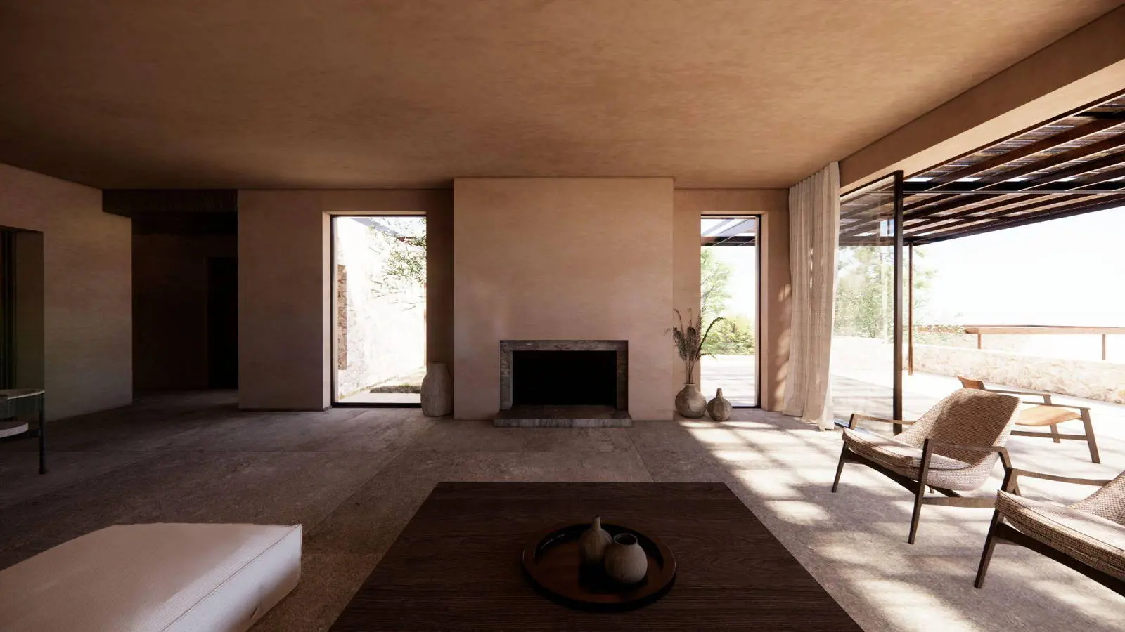 Villa Aeon: Waterfront 425 sq.m. villa with infinity pool and private beach access in Porto Heli