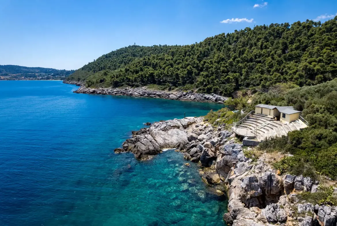 Seaside luxury villa in Paliouri
