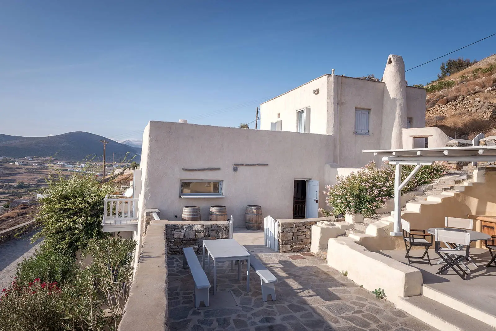 Distinctive-style villa in Kolymbithres, Paros
