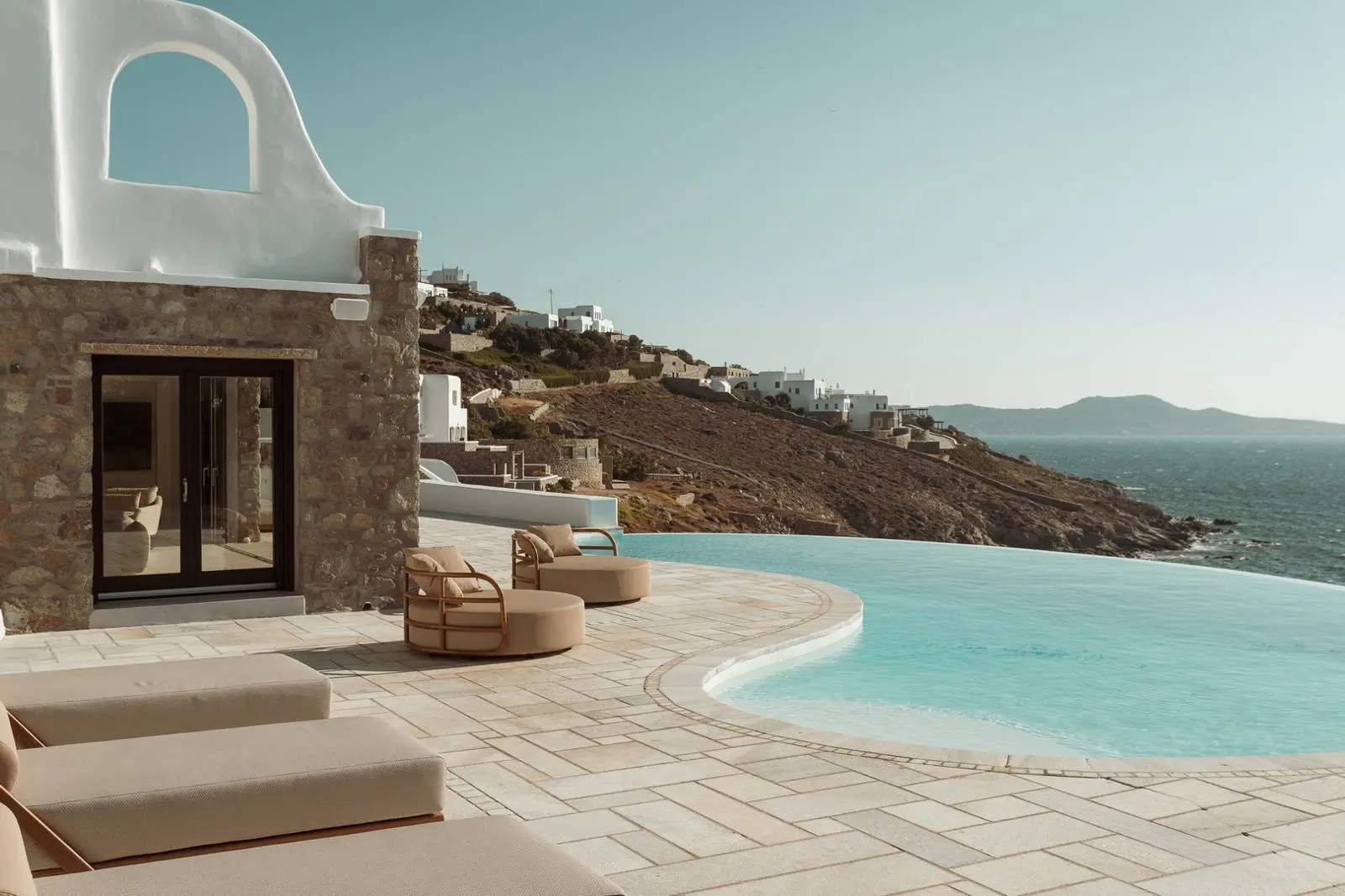 Exclusive Mykonos Villa with Private Sea Access