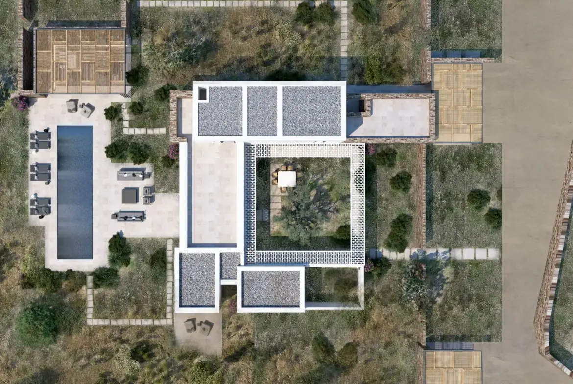 Exceptional New Villa in Santa Maria, Paros
