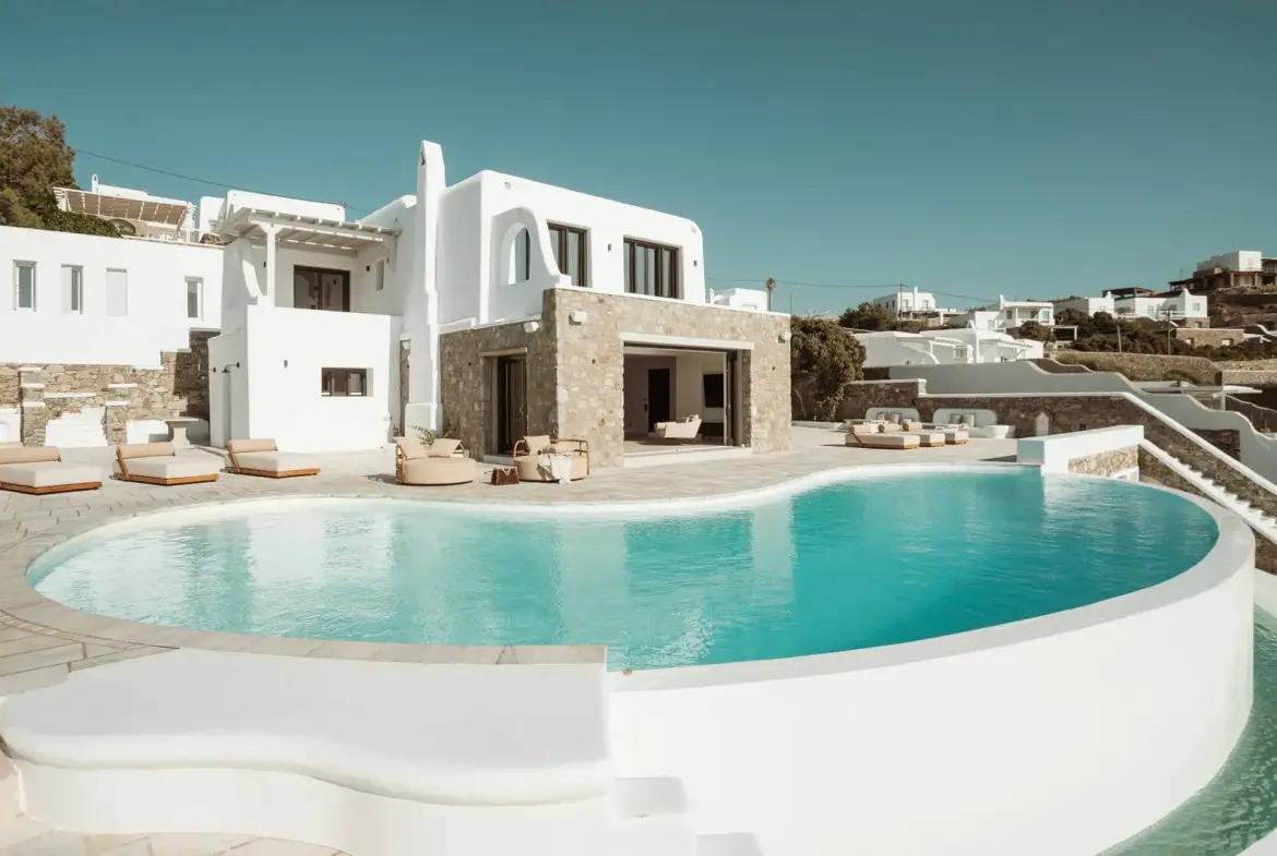 Exclusive Mykonos Villa with Private Sea Access