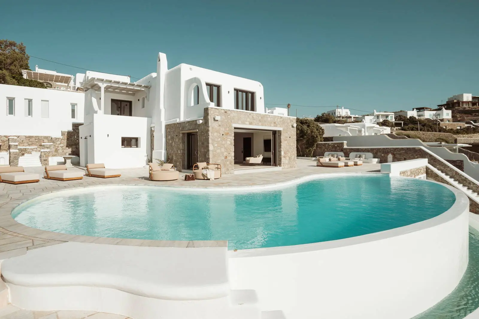 Exclusive Mykonos Villa with Private Sea Access