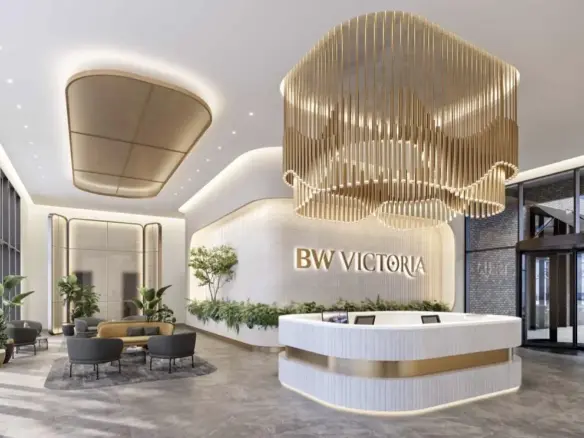 Four-bedroom apartment in BW Victoria with an unforgettable river view