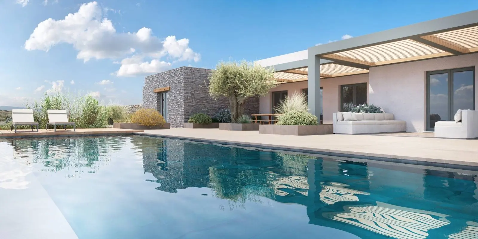 bh-c1481a5d4631 Architect-Designed Luxury Estate with Infinity Pool & Unobstructed Aegean Views in Paros