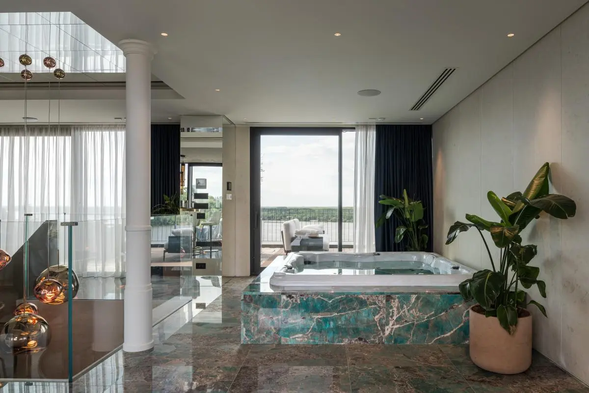Exceptional Duplex Penthouse with Panoramic Views of the Sava & Danube