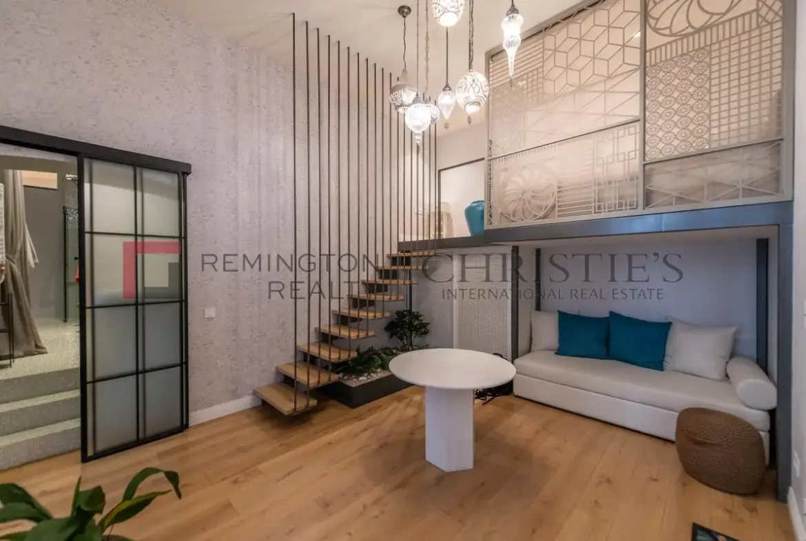 Classy, salon-style apartment
