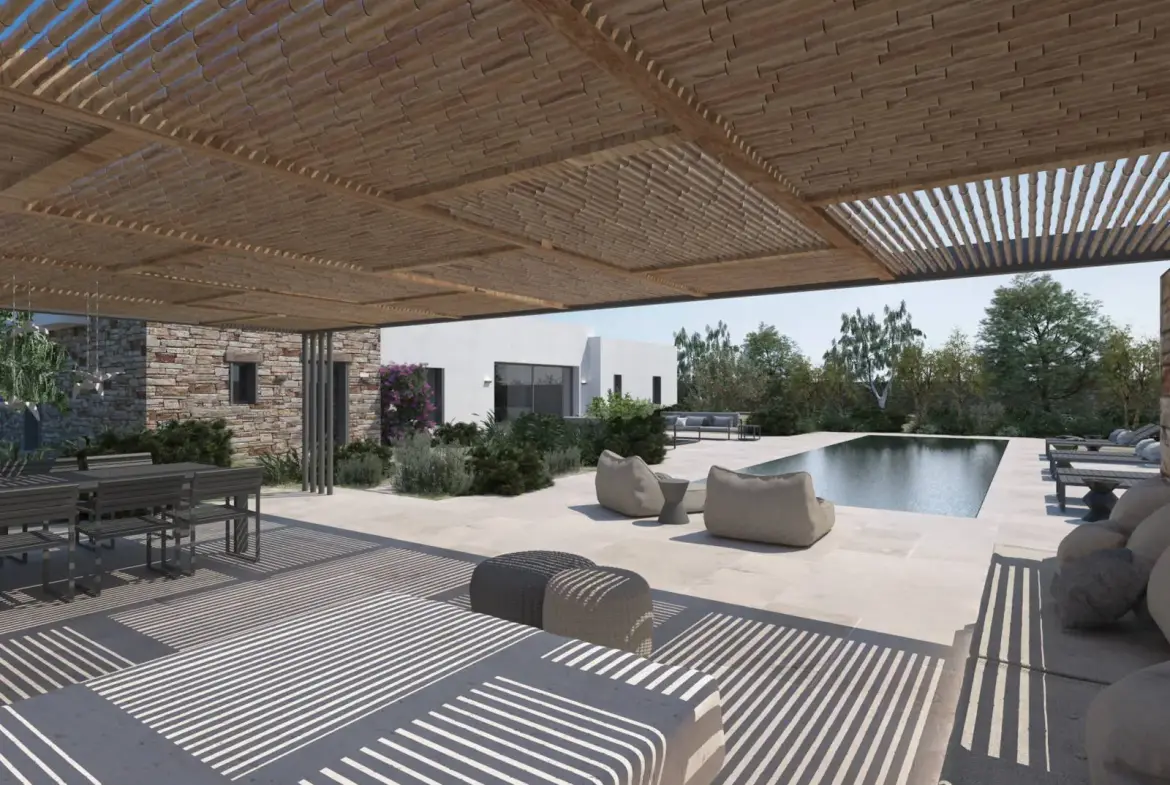 Exceptional New Villa in Santa Maria, Paros