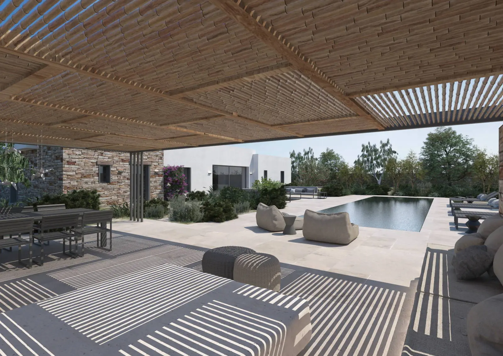 Exceptional New Villa in Santa Maria, Paros