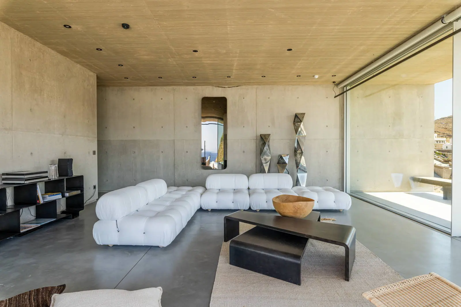 Iconic villa handcrafted by famous designer in Elia, Mykonos