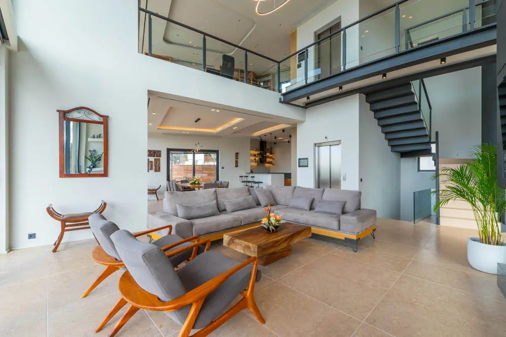 Ultra luxury contemporary villa with infinity views