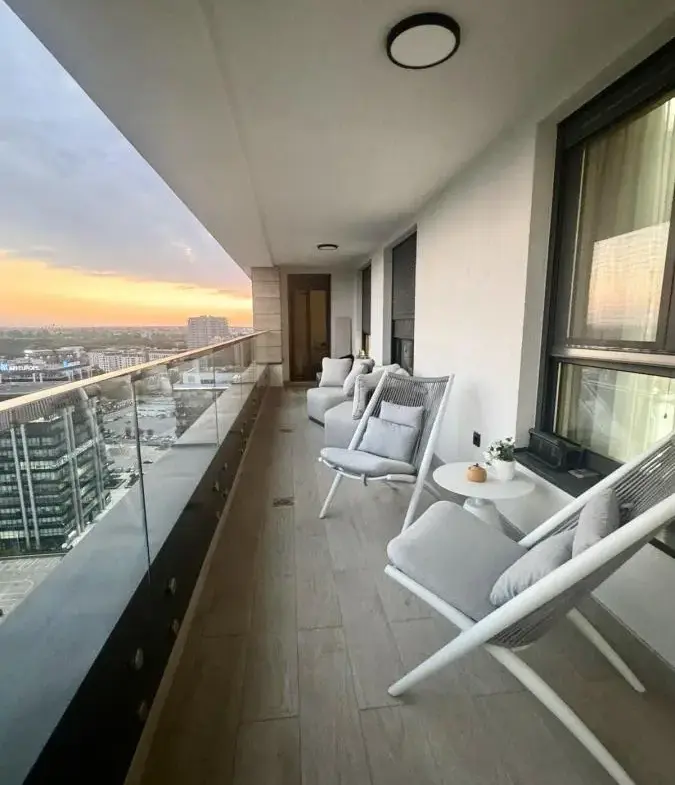 Elegant Four-Bedroom Apartment with Panoramic Views in the Wellport Residential Complex
