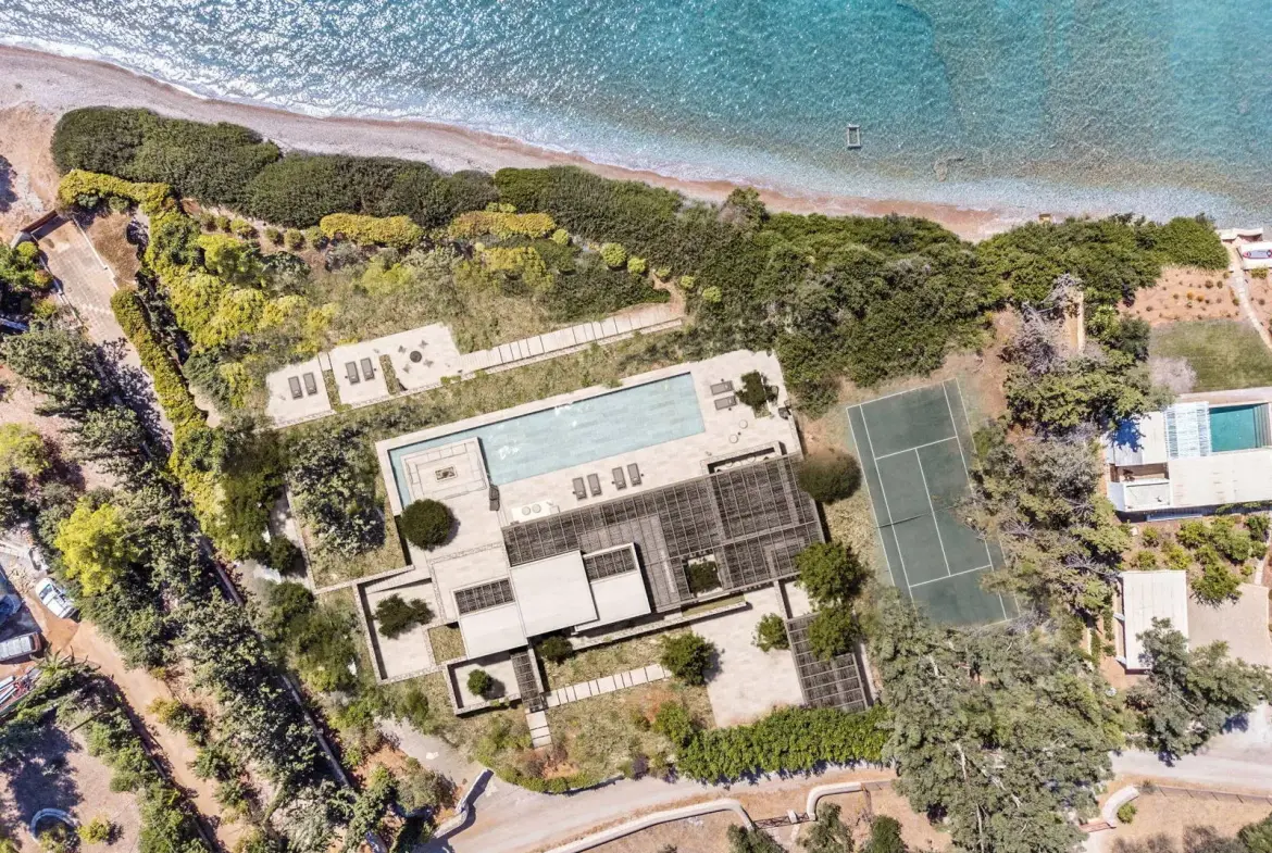 Villa Kyma – 723 sq.m. beachfront estate with private beach in Porto Heli