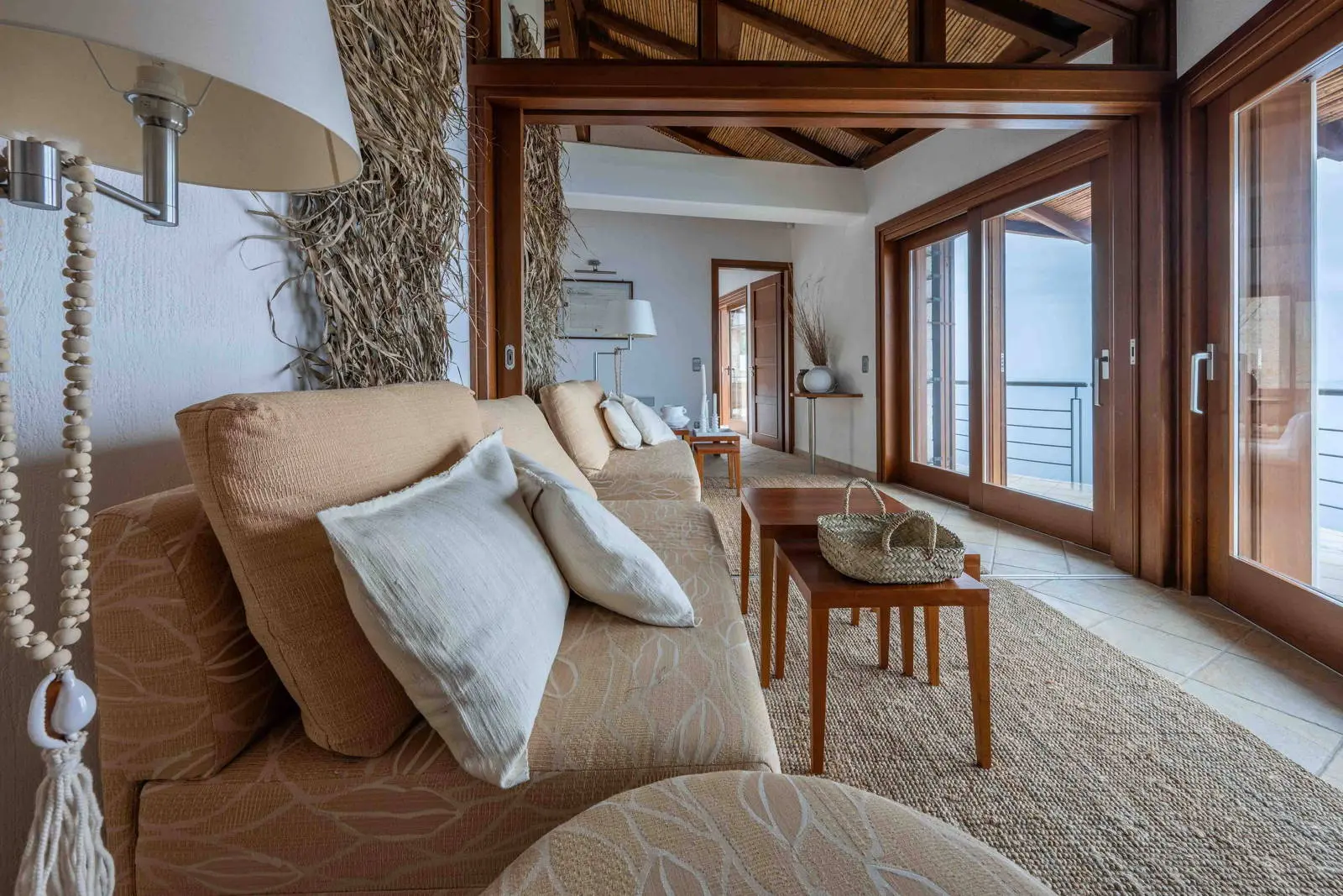 Seafront villa with spa and panoramic views in Pera Melana, Arcadia