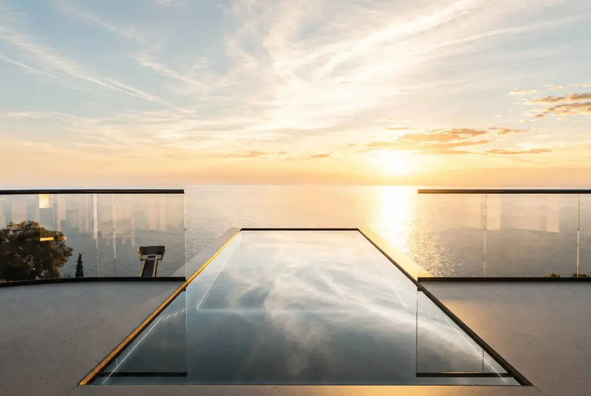 Luxury Off-Plan Villa with Suspended Walkway above Egremni, Lefkada