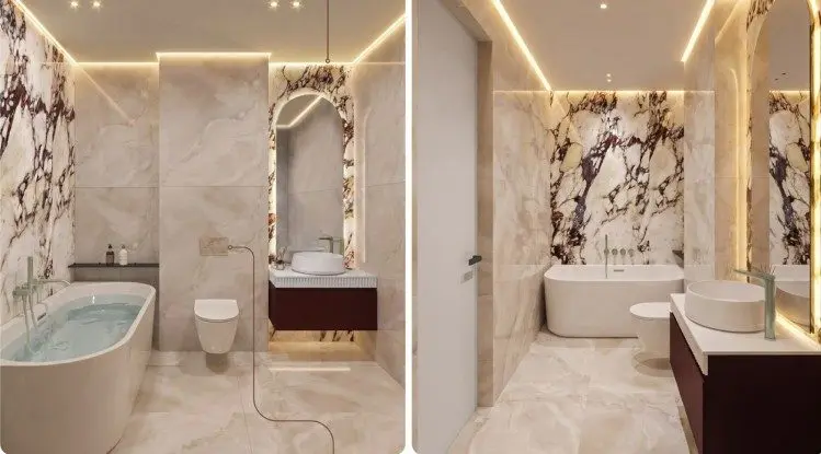 4 room apartment for sale duplex type with own garden in premium residential project -Barbu Vacarescu, Bucharest
