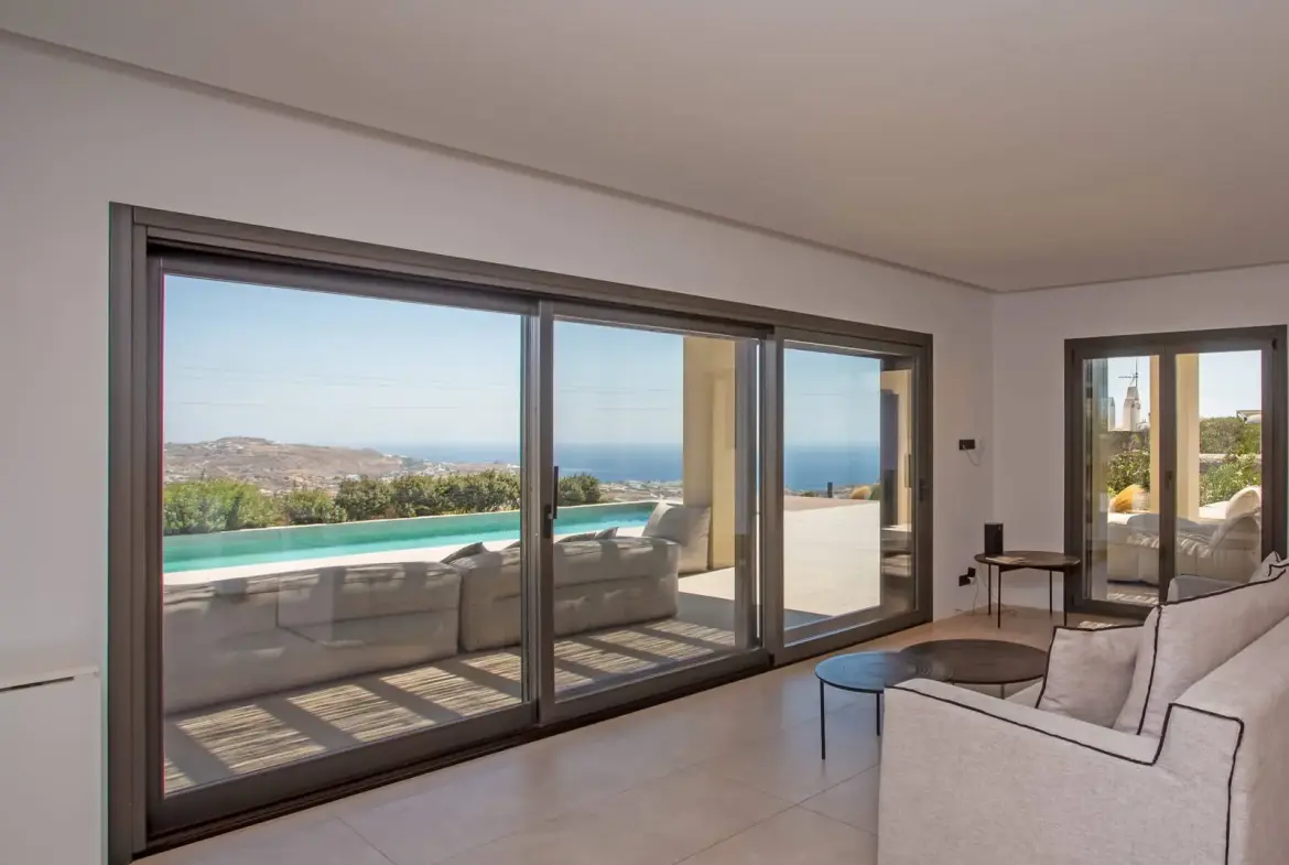 Exceptional luxury villa with pool, privacy and sea views in Mykonos