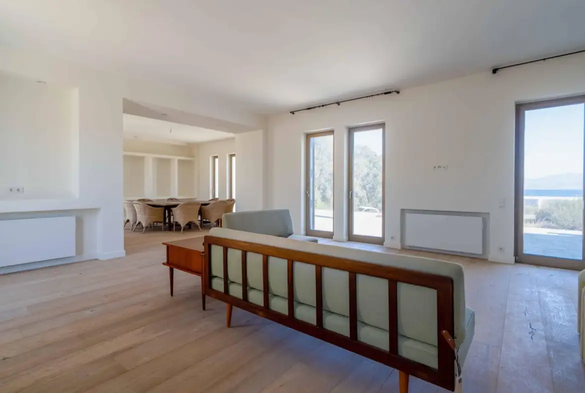 Unique Seaside Villa with Pool in Santa Maria, Paros