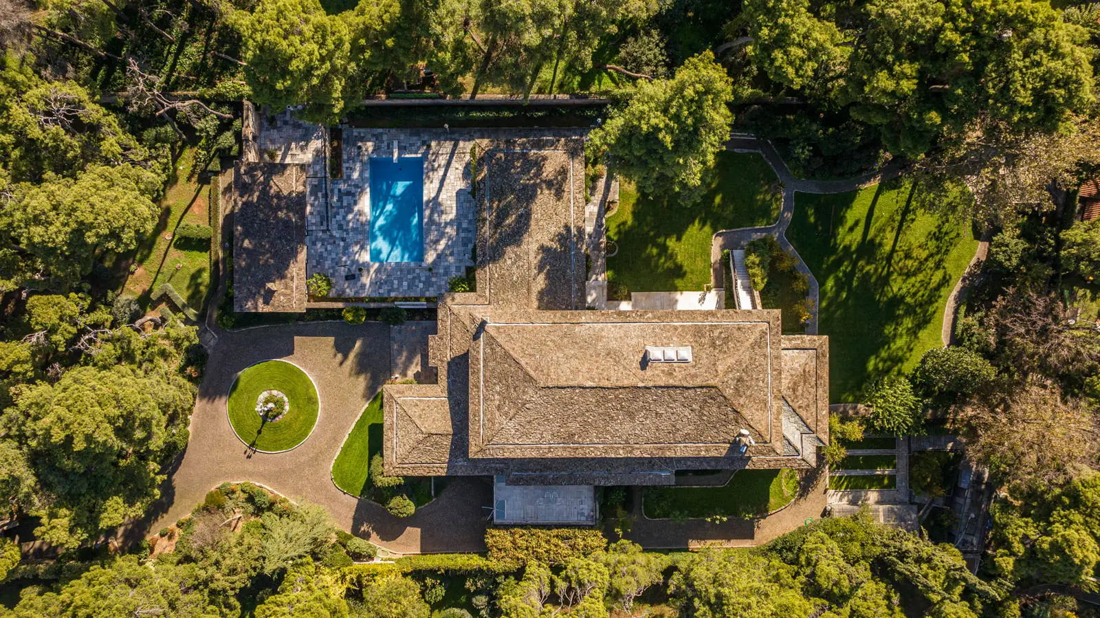 The grand estate in Ekali