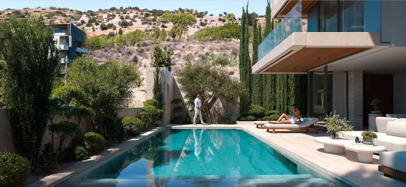 Modern luxury villa with privacy in Vouliagmeni