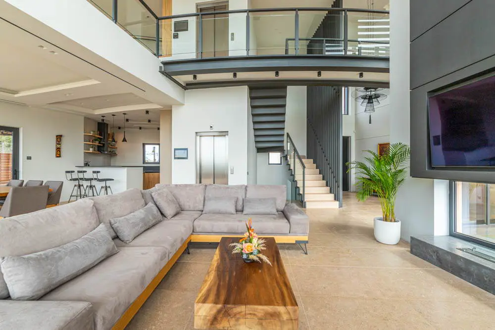 Ultra luxury contemporary villa with infinity views