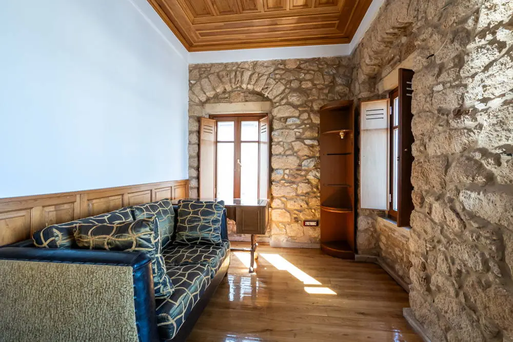 Historic waterfront property with boutique hotel development potential in Agios Nikolaos, Mani