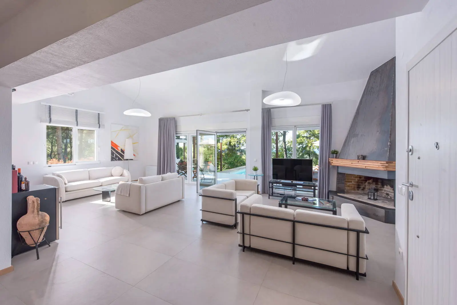 Sea view luxury villa with a private pool