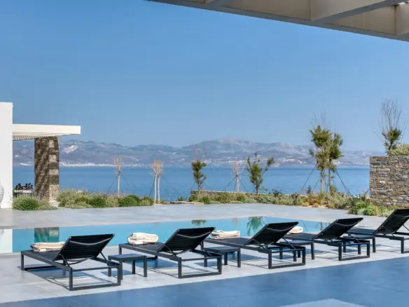 Beachfront Luxury Retreat Villa, Paros