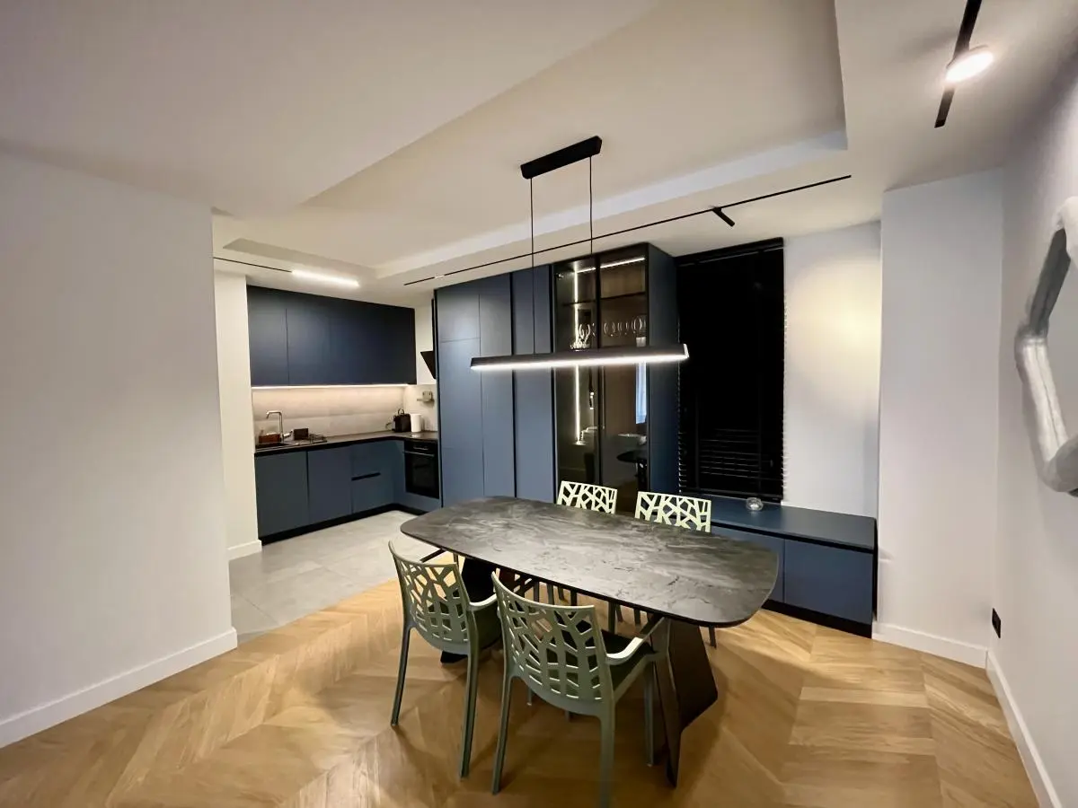 Exclusive two-bedroom apartment with a luxurious living room