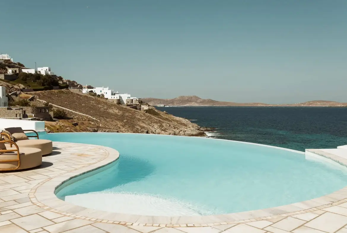 Exclusive Mykonos Villa with Private Sea Access