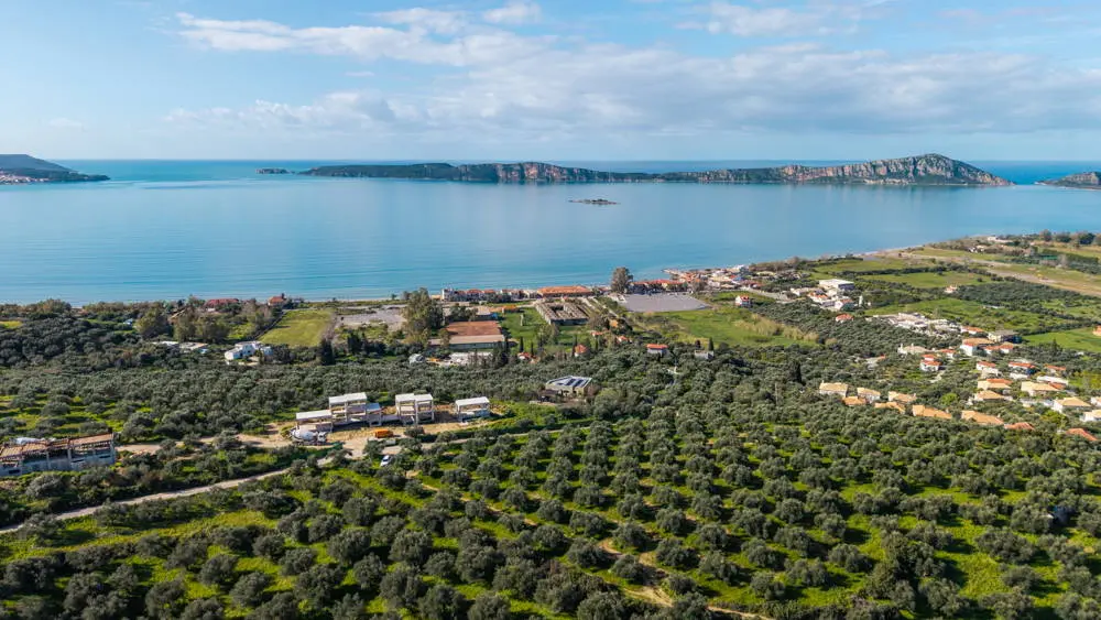 Impressive villa with panoramic views of Navarino bay in Gialova