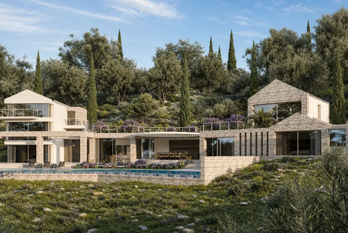 The Ionian Passage – Off-plan beachfront villa with private pontoon in Lefkada