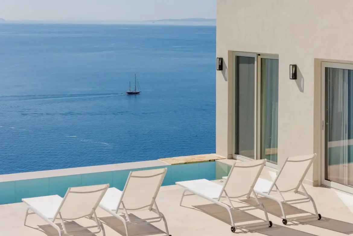 Luxury Sea View Villa in Nissaki, Corfu