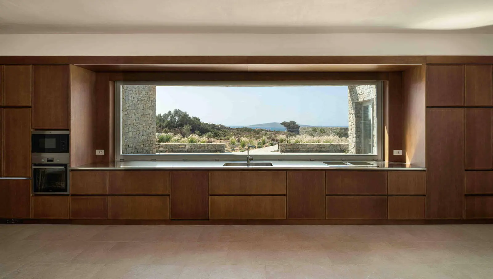 Architectural masterpiece with panoramic sea views on a 9,800 sq.m. estate in Paros