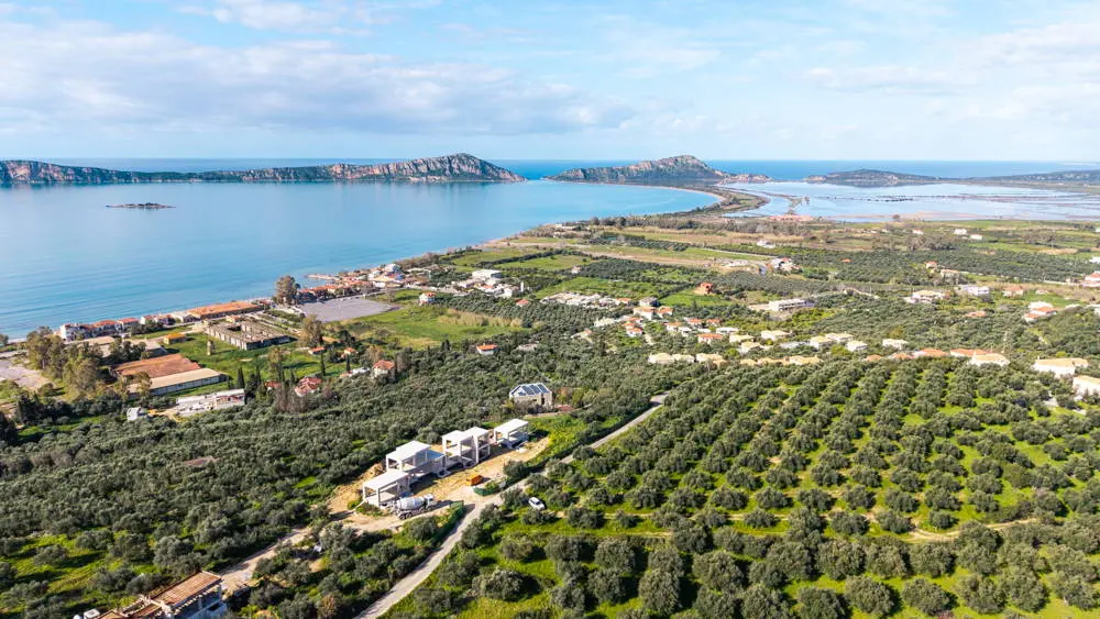 Impressive villa with panoramic views of Navarino bay in Gialova