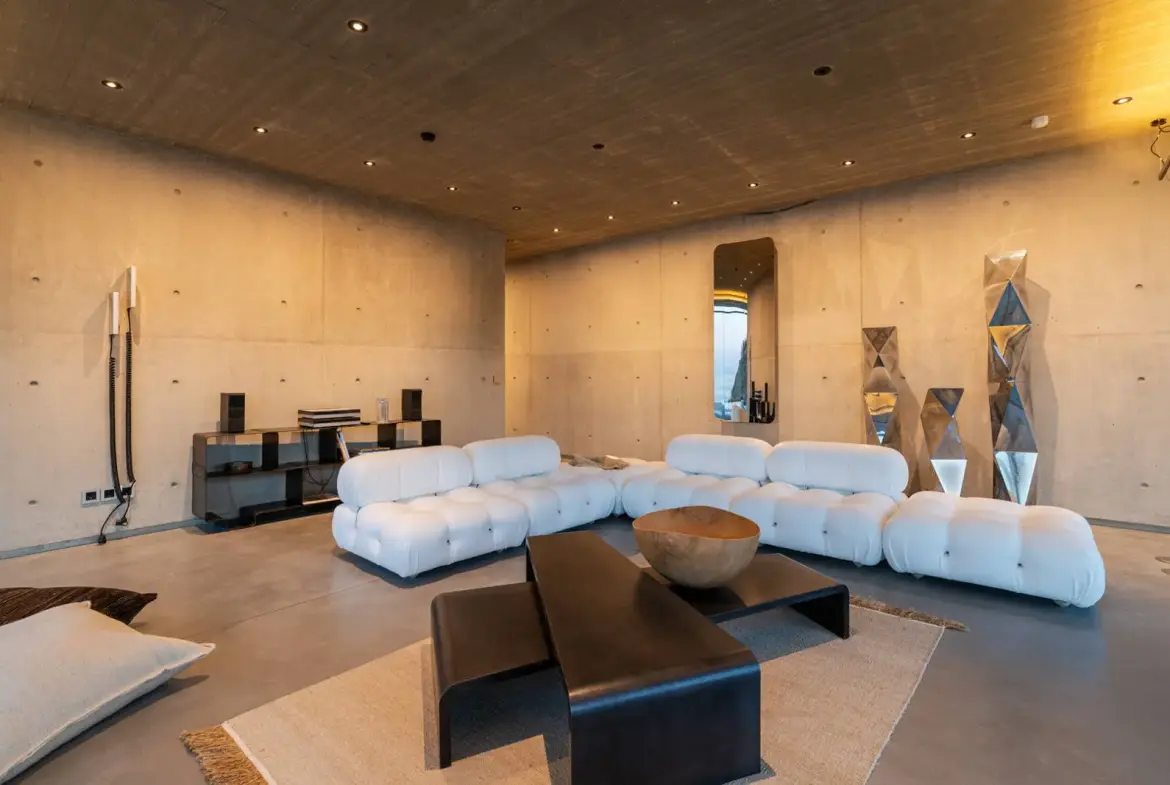 Iconic villa handcrafted by famous designer in Elia, Mykonos