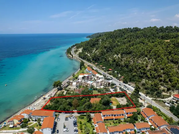 Beachfront investment property in Skala Fourkas