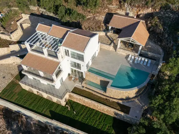 Luxury Sea View Villa in Nissaki, Corfu