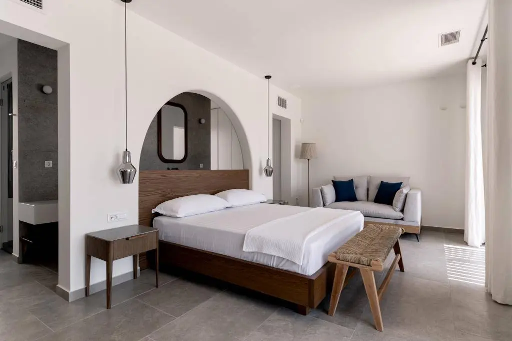 Ultra modern sea view villa with infinity pool in Pefkos