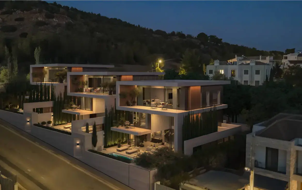 Modern luxury villa with privacy in Vouliagmeni